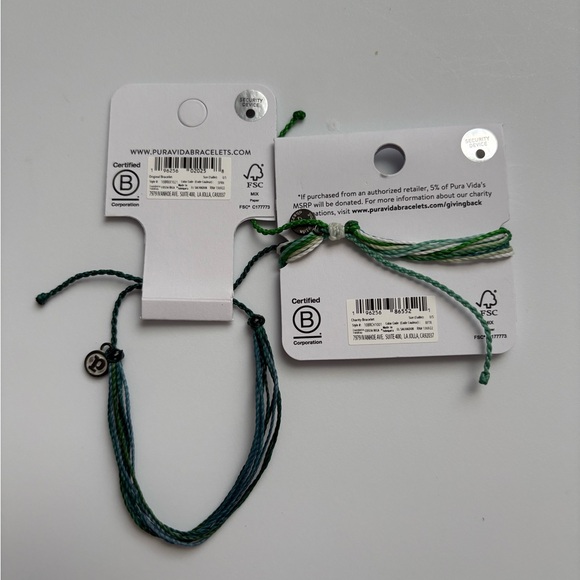 Set of Two Pura Vida Bracelets - Picture 2 of 2